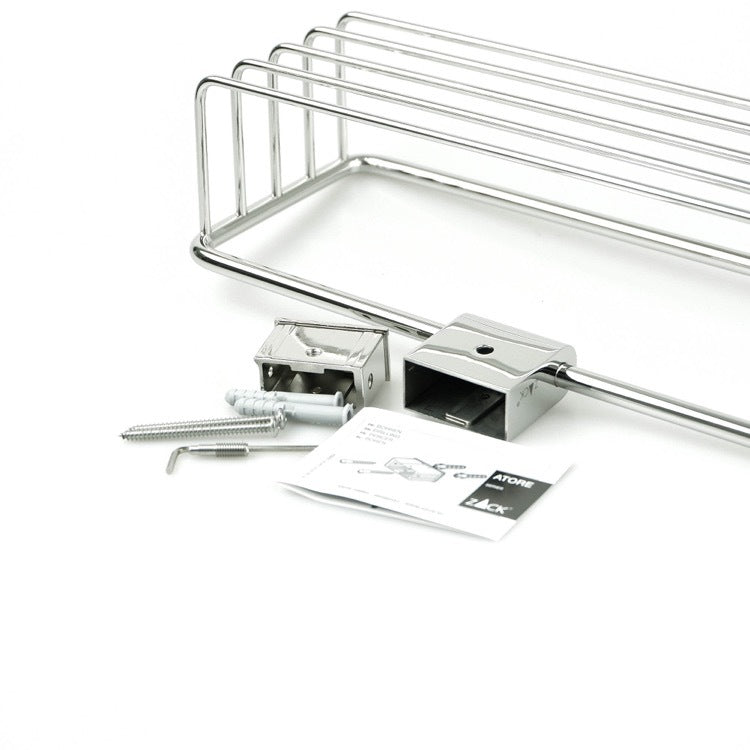 ZACK 40463 ATORE ドイツZACK社製モダンデザインのシャワーバスケットS 壁付けタイプ DIY MP [在庫有り]H1