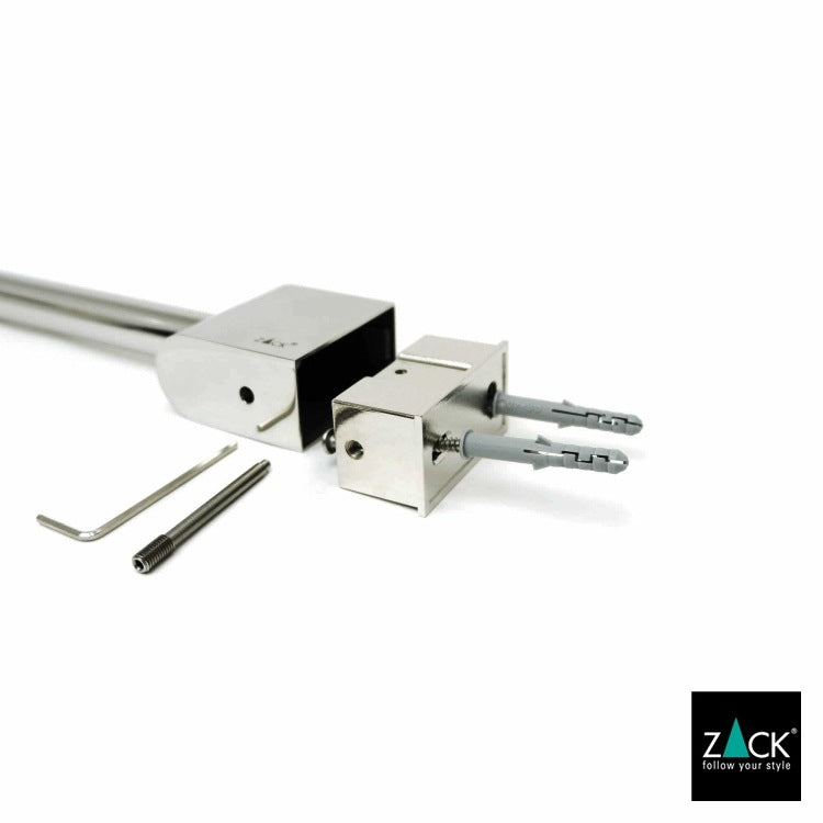 ZACK 40465 ATORE ドイツZACK社製モダンデザインのタオルホルダー 壁付けタイプ DIY MP [在庫有り] H2-15