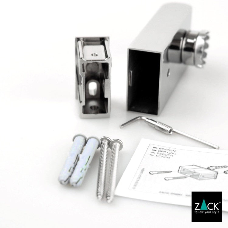 ZACK 40466 ATORE ドイツZACK社製モダンデザインのマグネティックソープホルダー 壁付けタイプ DIY MP [在庫有り]H1