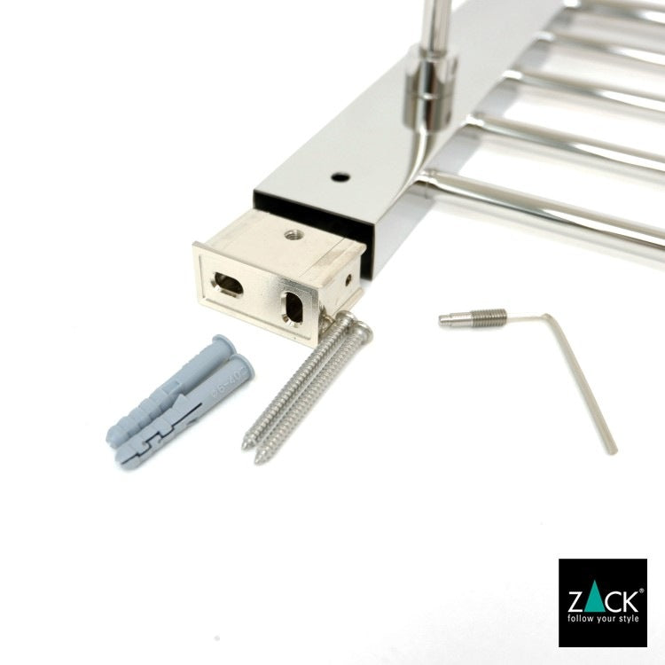 ZACK 40472 ATORE ドイツZACK社製モダンデザインのタオルシェルフ 壁付けタイプ DIY MP [お取寄せ] H2-151