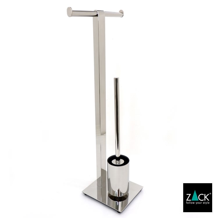 ZACK 40473 ATORE ドイツZACK社製モダンデザインのトイレットペーパースタンド トイレットバトラー MP [在庫有り]