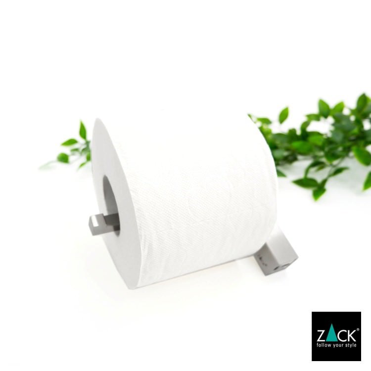 ZACK 40480 CARVO ドイツZACK社製モダンデザインのトイレットペーパーホルダー 壁付けタイプ DIY HL [在庫有り]