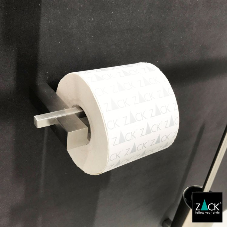 ZACK 40480 CARVO ドイツZACK社製モダンデザインのトイレットペーパーホルダー 壁付けタイプ DIY HL [在庫有り]
