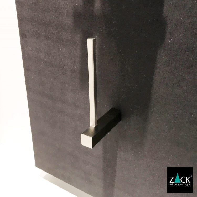 ZACK 40481 CARVO ドイツZACK社製モダンデザインのスペアトイレットペーパーホルダー 予備ロール 壁付けタイプ DIY HL [在庫有り]