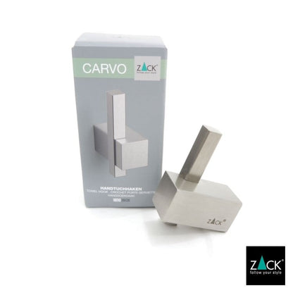 ZACK 40483 CARVO ドイツZACK社製モダンデザインのタオルフック 壁付けタイプ DIY HL [お取寄せ]