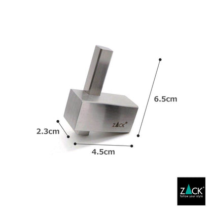 ZACK 40483 CARVO ドイツZACK社製モダンデザインのタオルフック 壁付けタイプ DIY HL [お取寄せ]