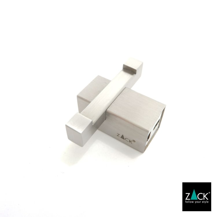 ZACK 40484 CARVO ドイツZACK社製モダンデザインのダブルタオルフック 壁付けタイプ DIY HL [在庫有り]