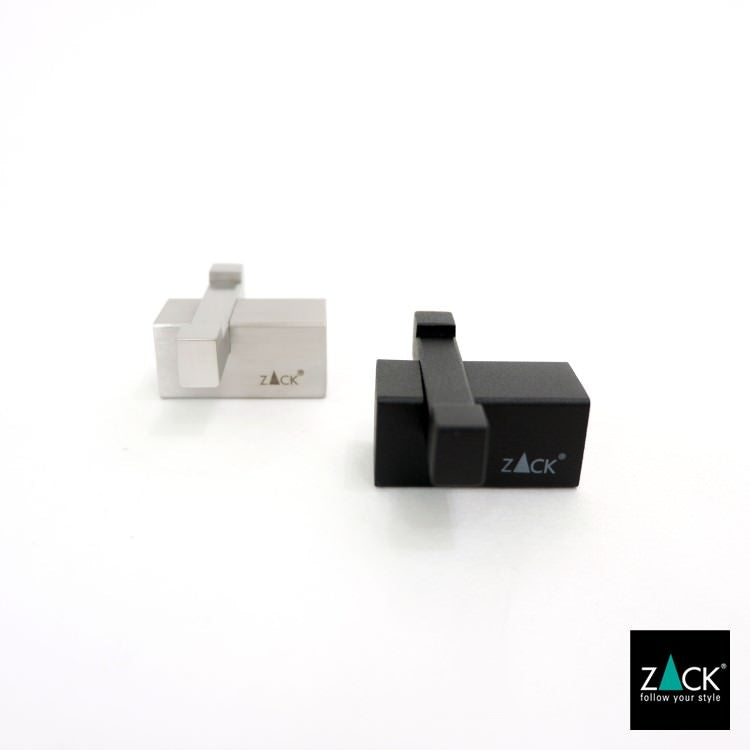 ZACK 40484 CARVO ドイツZACK社製モダンデザインのダブルタオルフック 壁付けタイプ DIY HL [在庫有り]