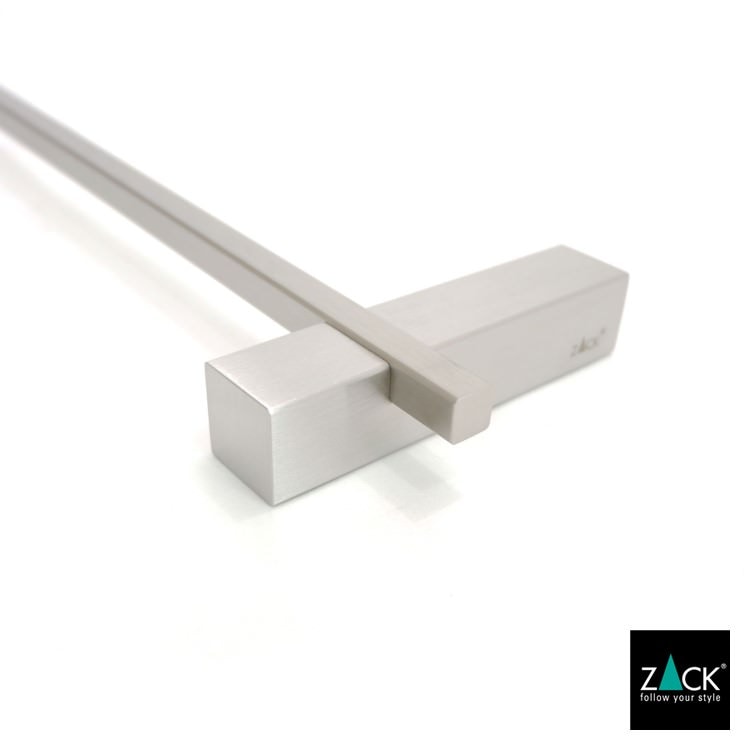 ZACK 40485 CARVO ドイツZACK社製モダンデザインのタオルレール50.8cm 壁付けタイプ DIY HL [在庫有り]H1