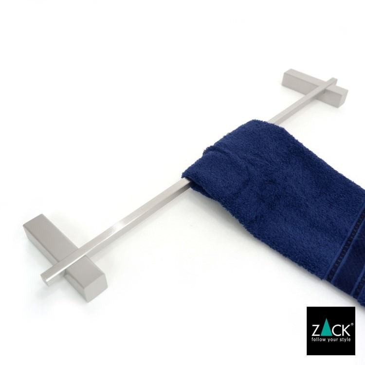 ZACK 40485 CARVO ドイツZACK社製モダンデザインのタオルレール50.8cm 壁付けタイプ DIY HL [在庫有り]H1