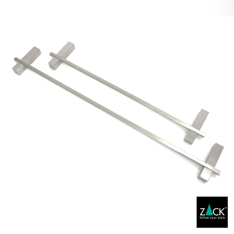 ZACK 40485 CARVO ドイツZACK社製モダンデザインのタオルレール50.8cm 壁付けタイプ DIY HL [在庫有り]H1