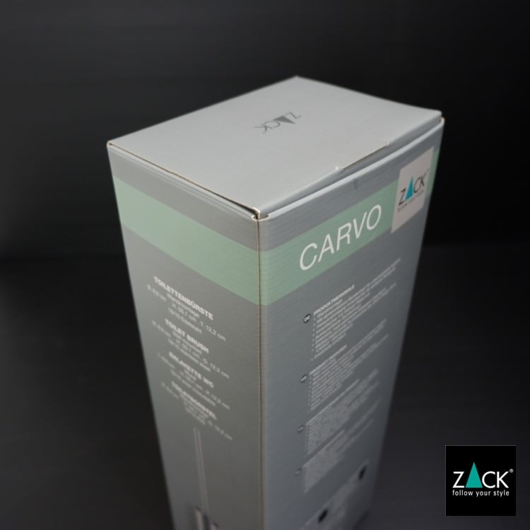 [サンプル品] ZACK 40487 CARVO ドイツZACK社製モダンデザインのトイレブラシ 壁付けタイプ DIY HL [在庫有り]