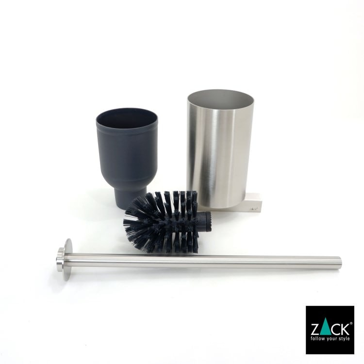 [サンプル品] ZACK 40487 CARVO ドイツZACK社製モダンデザインのトイレブラシ 壁付けタイプ DIY HL [在庫有り]