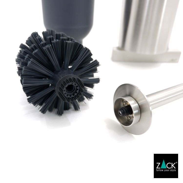 [サンプル品] ZACK 40487 CARVO ドイツZACK社製モダンデザインのトイレブラシ 壁付けタイプ DIY HL [在庫有り]