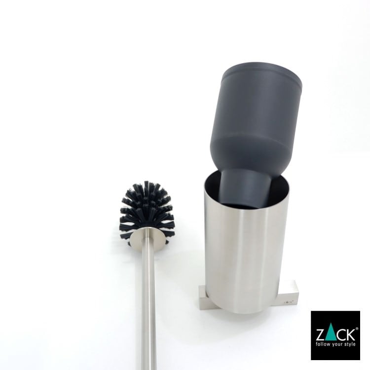 [サンプル品] ZACK 40487 CARVO ドイツZACK社製モダンデザインのトイレブラシ 壁付けタイプ DIY HL [在庫有り]