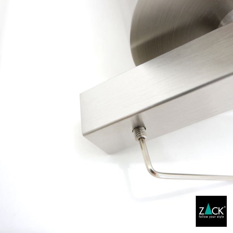 [サンプル品] ZACK 40487 CARVO ドイツZACK社製モダンデザインのトイレブラシ 壁付けタイプ DIY HL [在庫有り]
