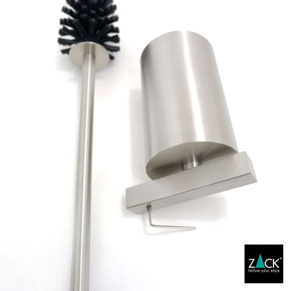 ZACK 40487 CARVO ドイツZACK社製モダンデザインのトイレブラシ 壁付けタイプ DIY HL [在庫有り]