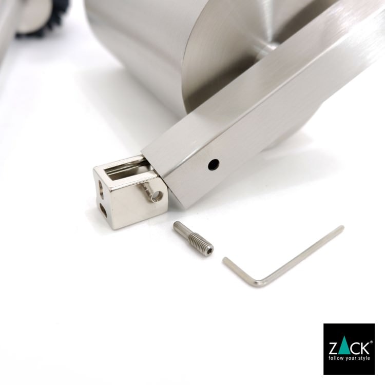 ZACK 40487 CARVO ドイツZACK社製モダンデザインのトイレブラシ 壁付けタイプ DIY HL [在庫有り]
