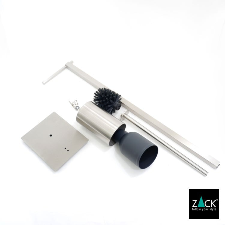 ZACK 40488 CARVO ドイツZACK社製モダンデザインのトイレットペーパースタンド トイレットバトラー HL [在庫有り]