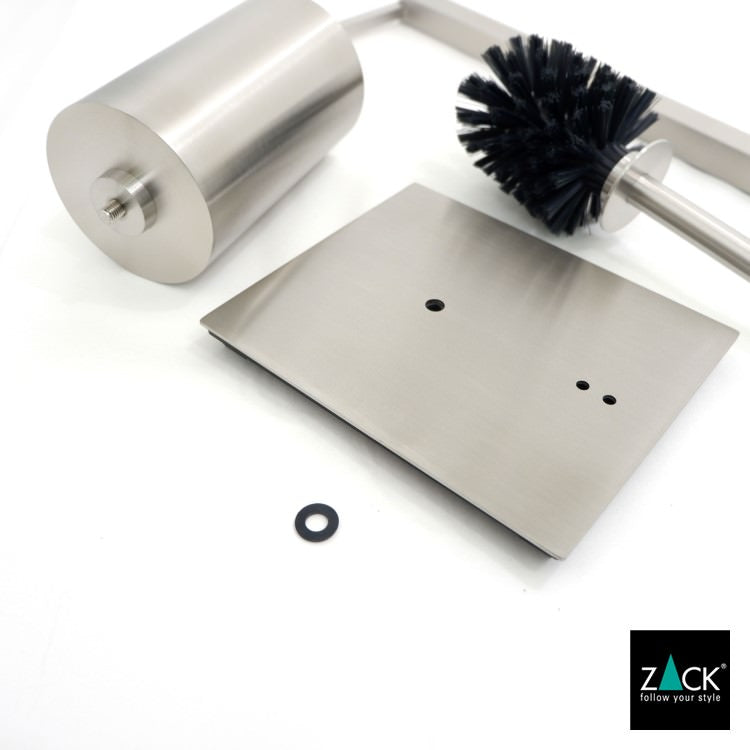ZACK 40488 CARVO ドイツZACK社製モダンデザインのトイレットペーパースタンド トイレットバトラー HL [在庫有り]