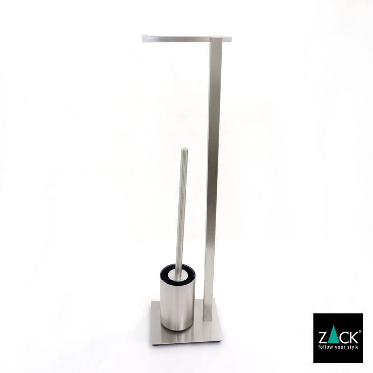 ZACK 40488 CARVO ドイツZACK社製モダンデザインのトイレットペーパースタンド トイレットバトラー HL [在庫有り]