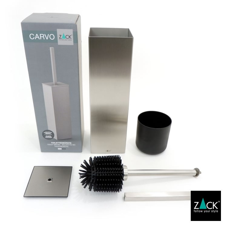ZACK 40489 CARVO ドイツZACK社製モダンデザインのトイレブラシ HL [お取寄せ]
