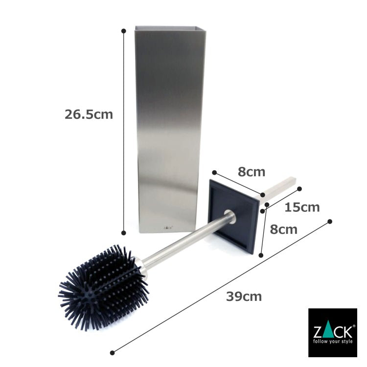 ZACK 40489 CARVO ドイツZACK社製モダンデザインのトイレブラシ HL [お取寄せ]