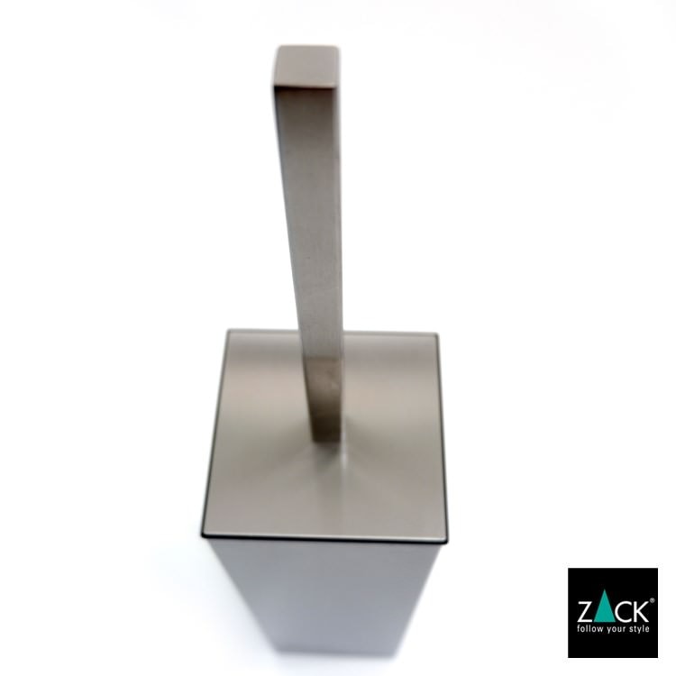 ZACK 40490 CARVO ドイツZACK社製モダンデザインのトイレブラシ 壁付けタイプ DIY HL [在庫有り]