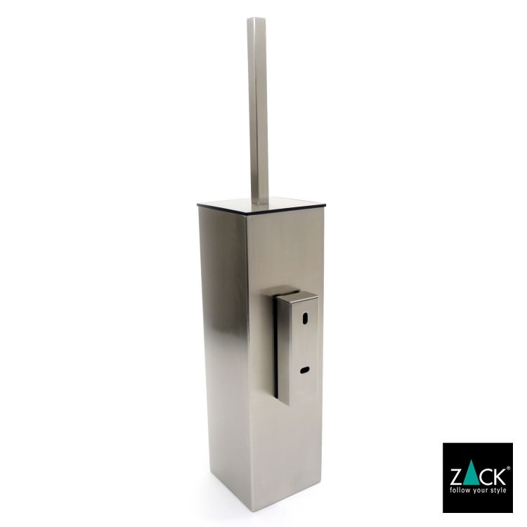 ZACK 40490 CARVO ドイツZACK社製モダンデザインのトイレブラシ 壁付けタイプ DIY HL [在庫有り]