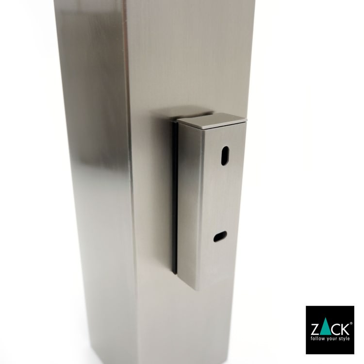 ZACK 40490 CARVO ドイツZACK社製モダンデザインのトイレブラシ 壁付けタイプ DIY HL [在庫有り]