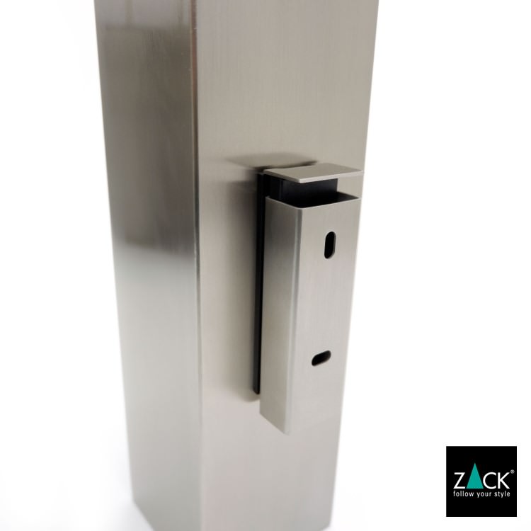 ZACK 40490 CARVO ドイツZACK社製モダンデザインのトイレブラシ 壁付けタイプ DIY HL [在庫有り]