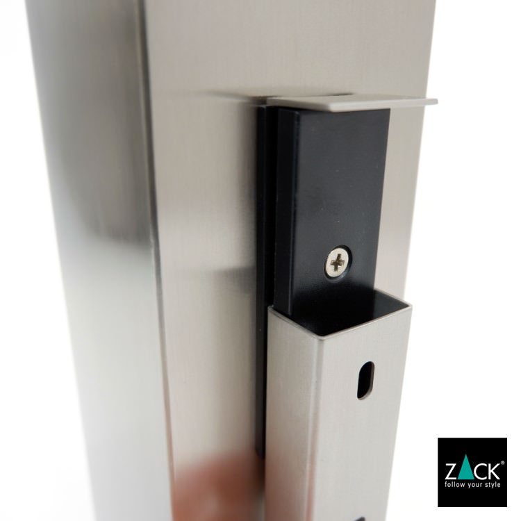 ZACK 40490 CARVO ドイツZACK社製モダンデザインのトイレブラシ 壁付けタイプ DIY HL [在庫有り]