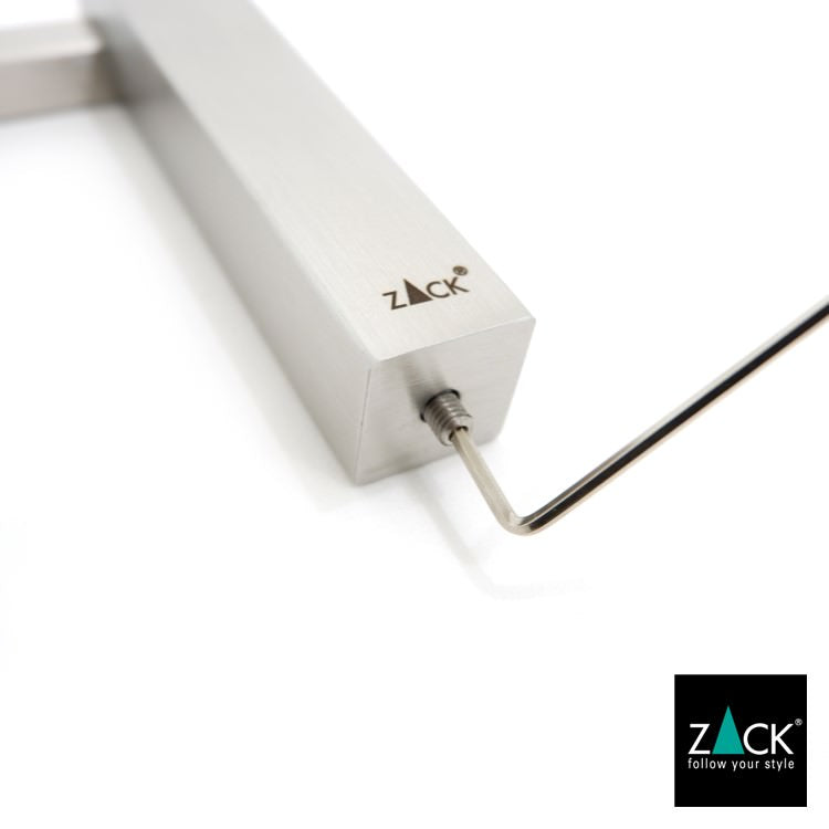 ZACK 40491 CARVO ドイツZACK社製モダンデザインのタオルホルダー 壁付けタイプ DIY HL [在庫有り]