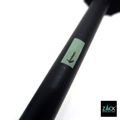 [サンプル品] ZACK 40507 CARVO ドイツZACK社製モダンデザインのトイレブラシ マットブラック 壁付けタイプ DIY [在庫有り]