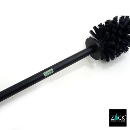 [サンプル品] ZACK 40507 CARVO ドイツZACK社製モダンデザインのトイレブラシ マットブラック 壁付けタイプ DIY [在庫有り]