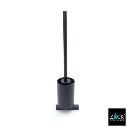 [サンプル品] ZACK 40507 CARVO ドイツZACK社製モダンデザインのトイレブラシ マットブラック 壁付けタイプ DIY [在庫有り]