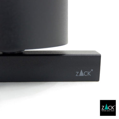 ZACK 40507 CARVO ドイツZACK社製モダンデザインのトイレブラシ マットブラック 壁付けタイプ DIY [在庫有り]
