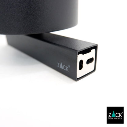 ZACK 40507 CARVO ドイツZACK社製モダンデザインのトイレブラシ マットブラック 壁付けタイプ DIY [在庫有り]