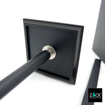 ZACK 40509 CARVO ドイツZACK社製モダンデザインのトイレブラシ マットブラック [在庫有り]