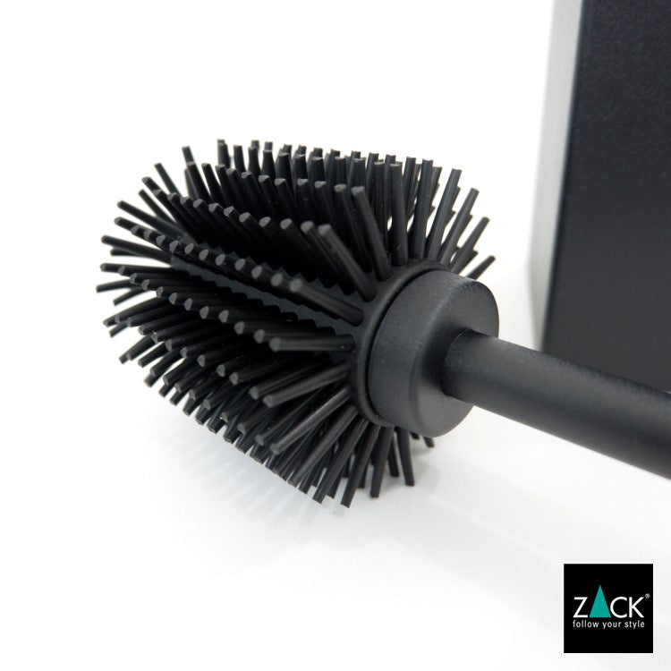ZACK 40509 CARVO ドイツZACK社製モダンデザインのトイレブラシ マットブラック [在庫有り]