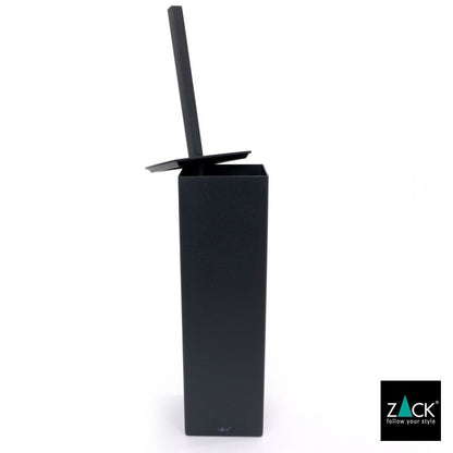 ZACK 40509 CARVO ドイツZACK社製モダンデザインのトイレブラシ マットブラック [在庫有り]