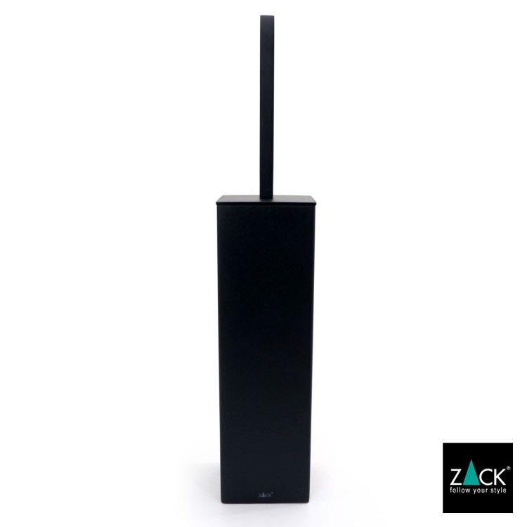 ZACK 40509 CARVO ドイツZACK社製モダンデザインのトイレブラシ マットブラック [在庫有り]