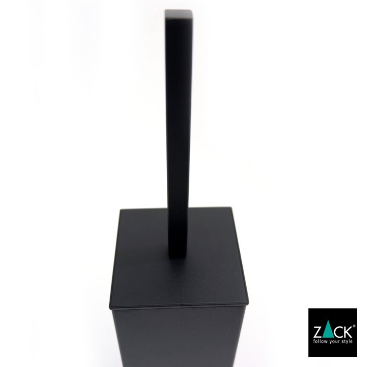 ZACK 40509 CARVO ドイツZACK社製モダンデザインのトイレブラシ マットブラック [在庫有り]