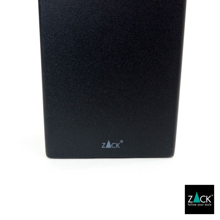 ZACK 40509 CARVO ドイツZACK社製モダンデザインのトイレブラシ マットブラック [在庫有り]