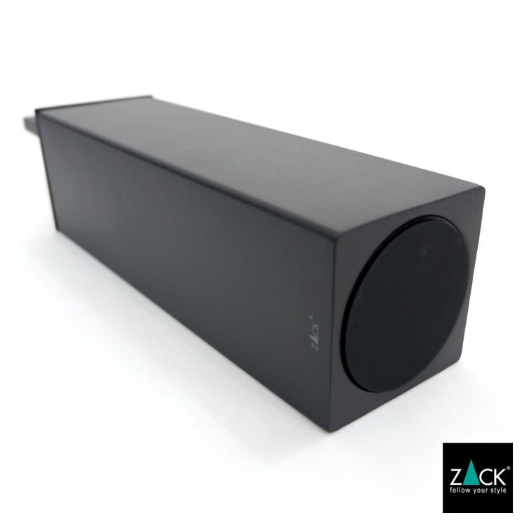 ZACK 40509 CARVO ドイツZACK社製モダンデザインのトイレブラシ マットブラック [在庫有り]