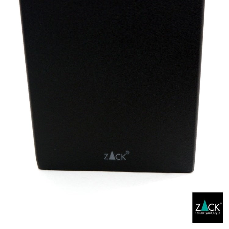 ZACK 40510 CARVO ドイツZACK社製モダンデザインのトイレブラシ マットブラック 壁付けタイプ DIY [在庫有り]