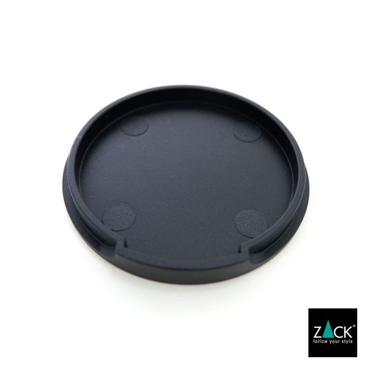 ZACK 40518 OLOMO ドイツZACK社製モダンデザインのコットンパッドディスペンサー マットブラック [在庫有り]