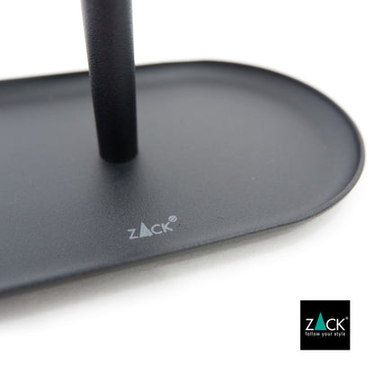 ZACK 40519 OLOMO ドイツZACK社製モダンデザインのシェービングスタンド マットブラック [在庫有り]