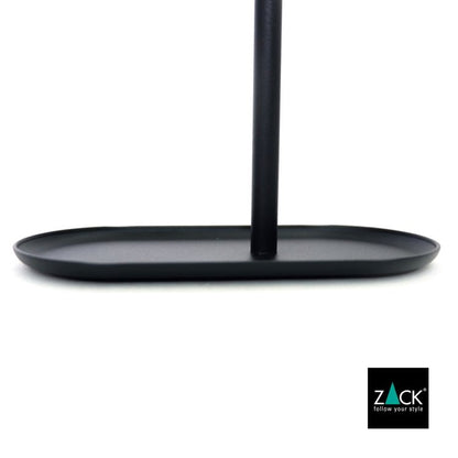 ZACK 40519 OLOMO ドイツZACK社製モダンデザインのシェービングスタンド マットブラック [在庫有り]