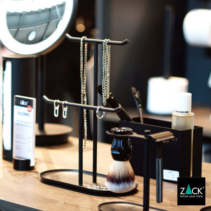 ZACK 40523 OLOMO ドイツZACK社製モダンデザインのジュエリースタンド マットブラック [在庫有り]